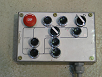 Image of Manual conveyor control panel for 5 stops