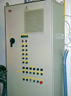 Image of Powder painting factory ventilation control cabin
