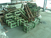 Image of Old conveyor parts before recycling