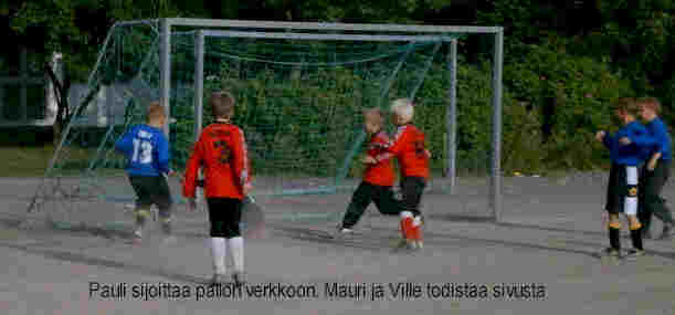 Pauli pelaa loppuun saakka.