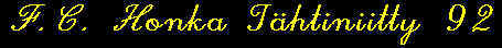 Football Club HONKA Thtiniitty - boys born 1992, Espoo, Finland EUROPE
